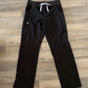 Figs Kade scrub pant- black -small